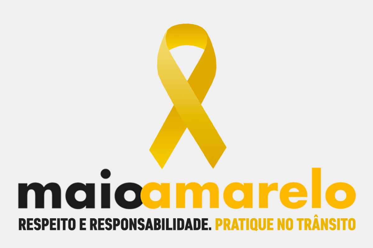 Campanha maio amarelo Segurança no Trânsito