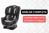 Cadeirinha para auto Graco Extend2 Fit Convertible é boa?