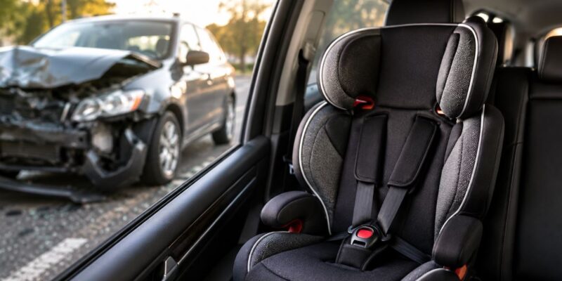 Bati o carro: É preciso substituir a cadeirinha?