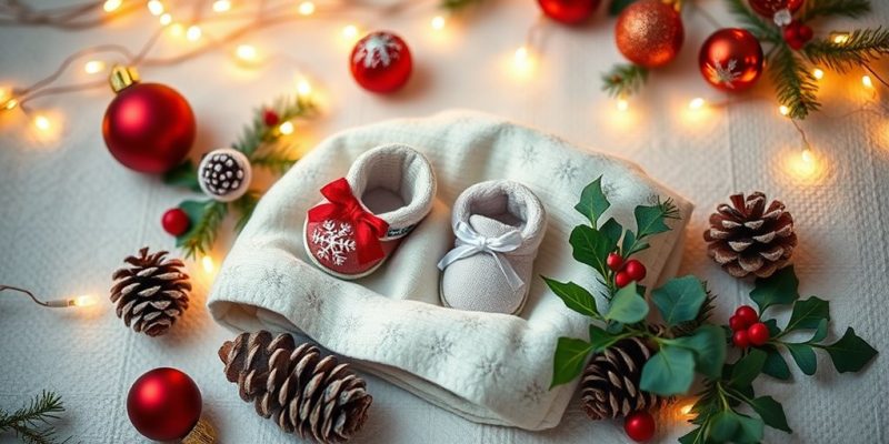 Nomes de Bebês Inspirados pela Temporada de Natal para Você Escolher